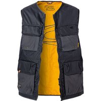 camel active Herren Weste blau unifarben von camel active