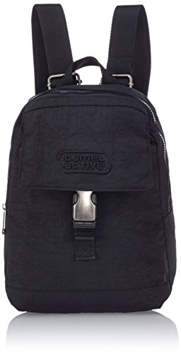 camel active Journey Herren Rucksack Backpack, 7 L Schwarz von camel active