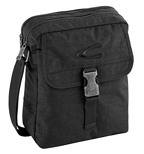 camel active Journey Herren Umhängetasche Crossbody Bag Klein Schwarz von camel active