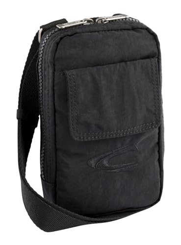 camel active Journey Herren Umhängetasche Crossbody Bag Klein Schwarz von camel active