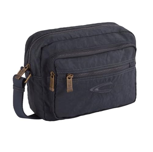 camel active Journey Herren Umhängetasche Crossbody Bag Mittelgroß Blau von camel active