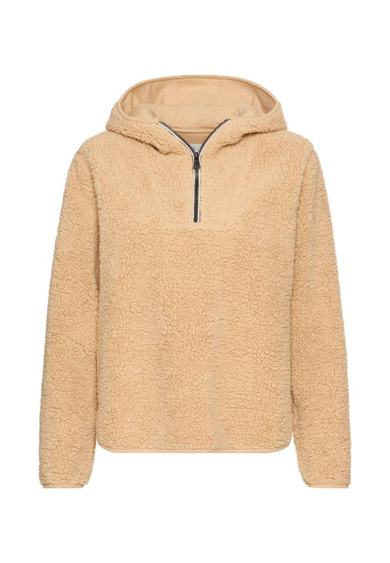 camel active - Kapuzenpullover aus Teddyfleece caramel - Gr. - XS von camel active