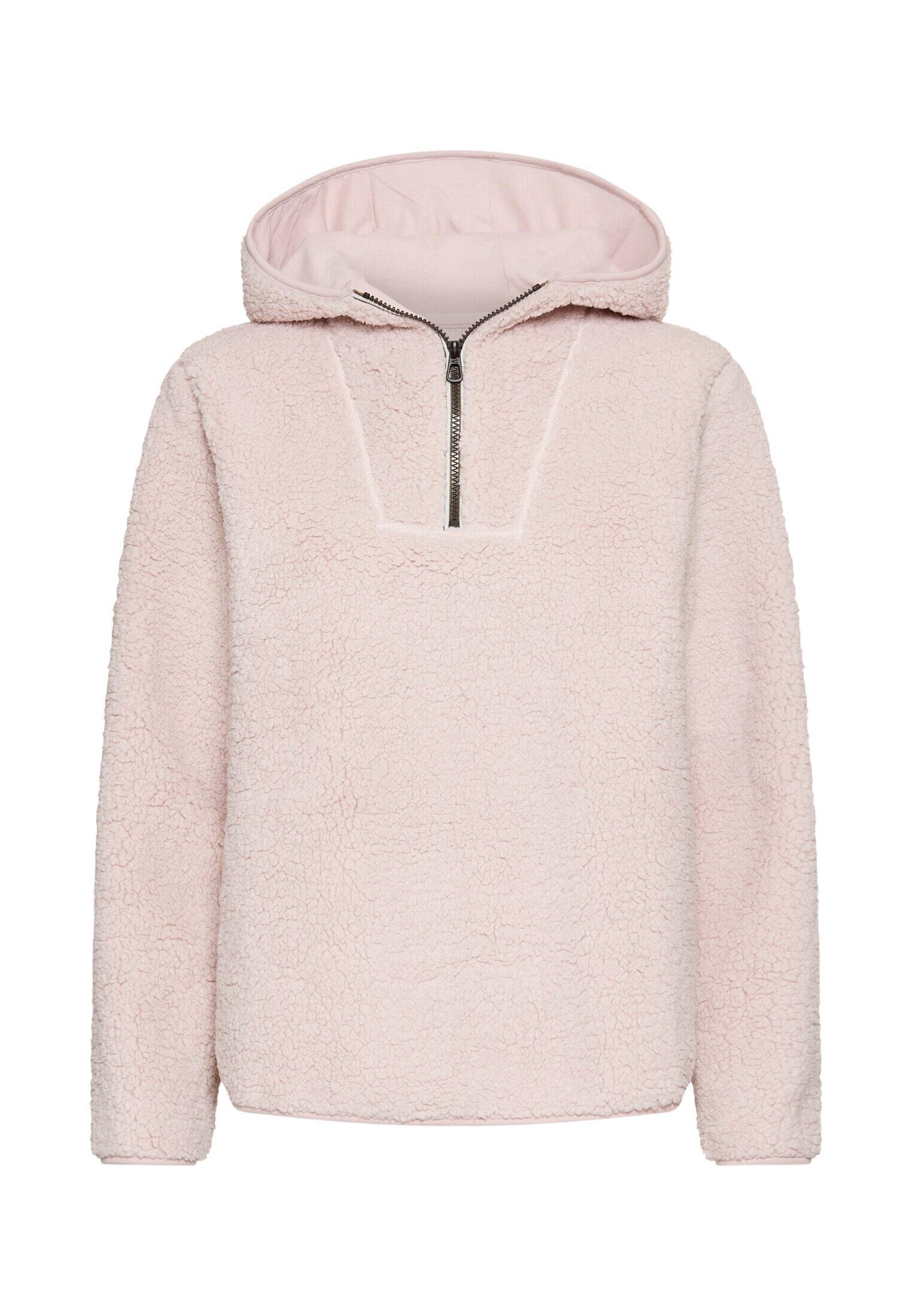 camel active - Kapuzenpullover aus Teddyfleece mauve pink - Gr. - XS von camel active