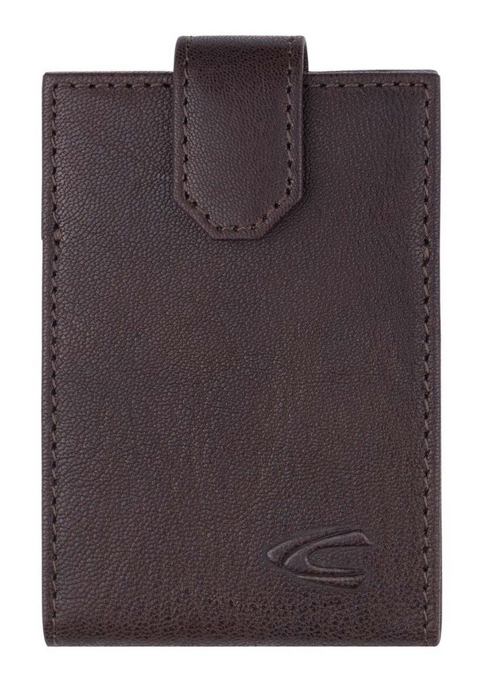 camel active Kartenetui Card Wallet, aus echtem Leder mit RFID-Blocker Schutz von camel active