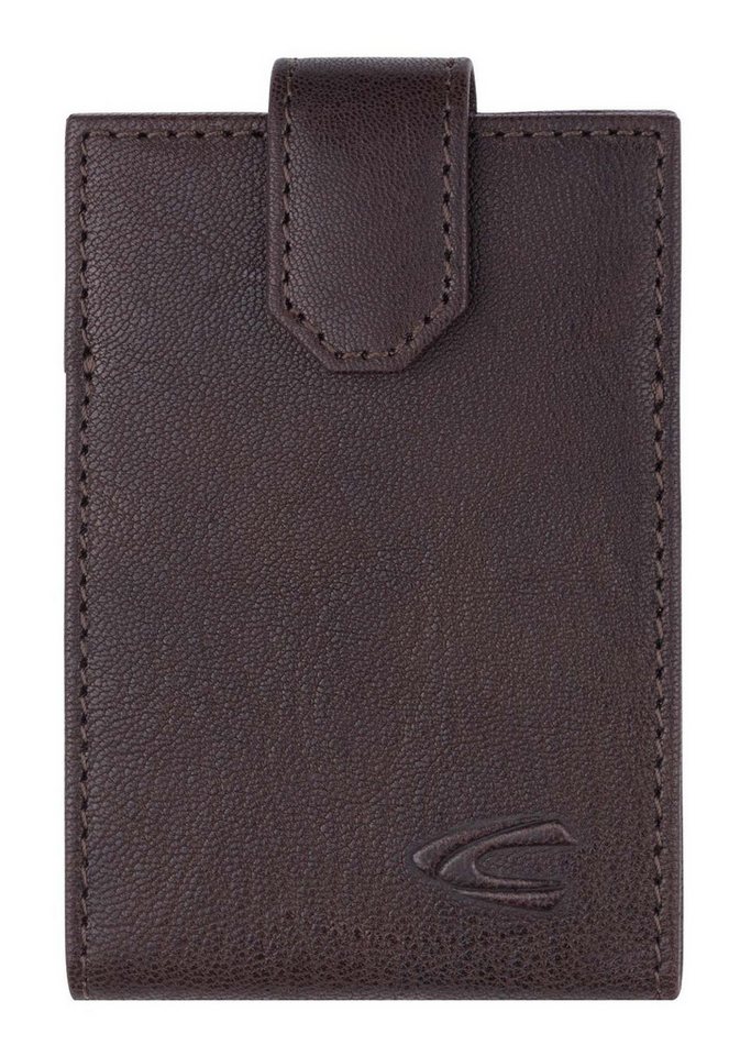 camel active Kartenetui Card Wallet, aus echtem Leder mit RFID-Blocker Schutz von camel active