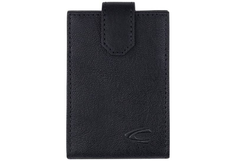 camel active Kartenetui Discover, innovatives Kartenetui aus fein genarbtem Ziegenleder mit RFID-Schutz von camel active