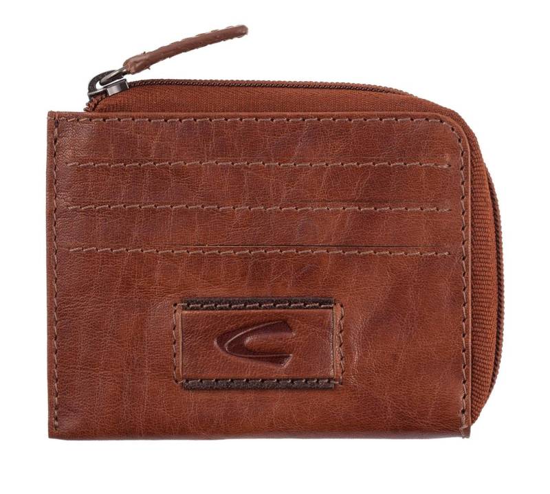 camel active Mini Geldbörse camel active Kartenbörse Kartenetui mittelbraun cognac panama von camel active