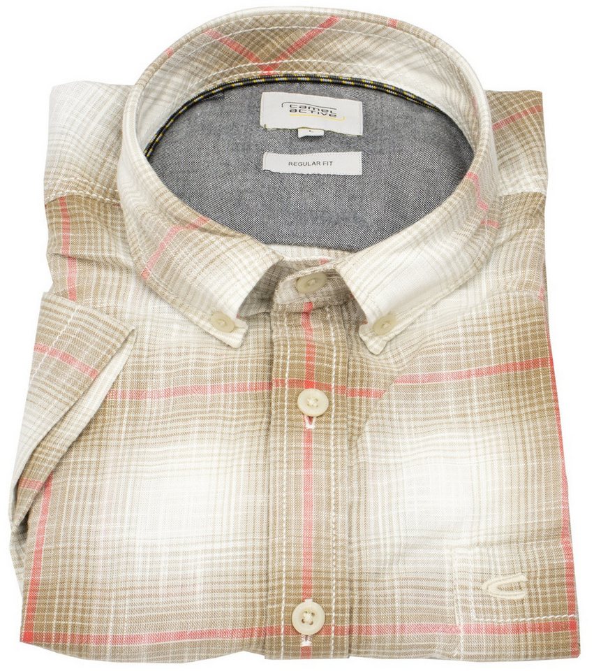 camel active Kurzarmhemd Button-Down-Kragen camel active Kurzarmhemd Button-Down-Kragen von camel active