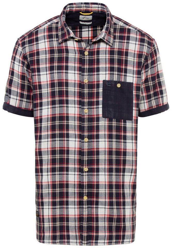 camel active Kurzarmhemd Kurzarmhemd Karo von camel active