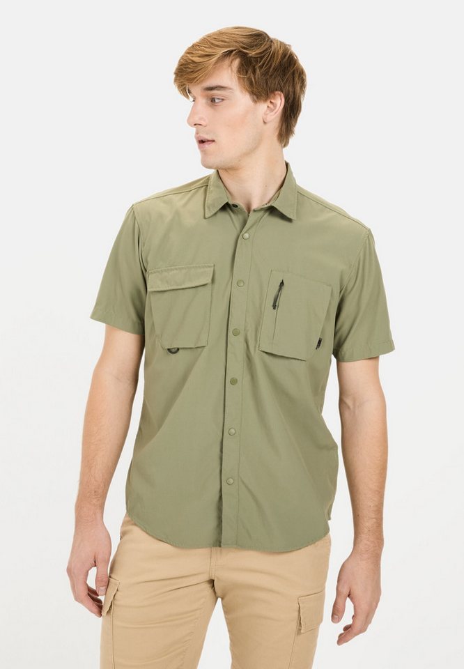 camel active Kurzarmhemd mit Cooling Effekt Kurzarm Kentkragen Kentkragen von camel active