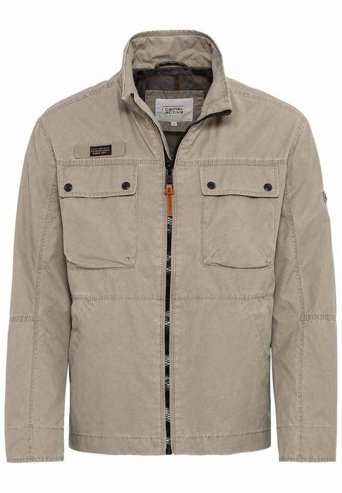 camel active Kurzarmshirt Langarm FreizeitHemd für Herren (1-tlg., keine Angabe) von camel active