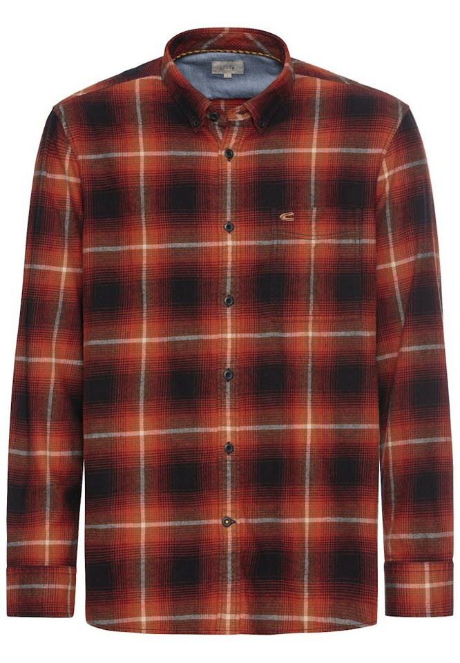 camel active Kurzarmshirt Langarm FreizeitHemd für Herren (1-tlg., keine Angabe) von camel active