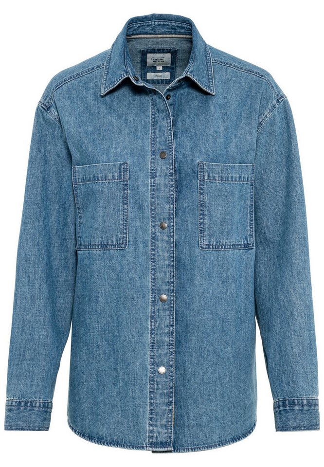 camel active Langarmbluse Denim-Bluse von camel active