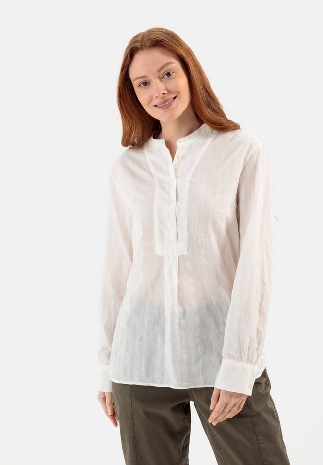 camel active Langarmbluse mit Plastron unifarben camel active Langarmbluse mit Plastron unifarben von camel active