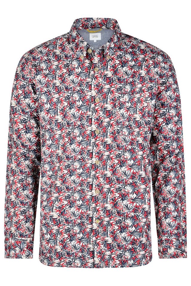 camel active Langarmhemd Langarmhemd Minimal Print von camel active
