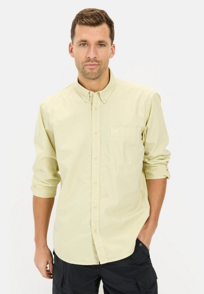 camel active Langarmhemd mit Brusttasche Button-Down von camel active
