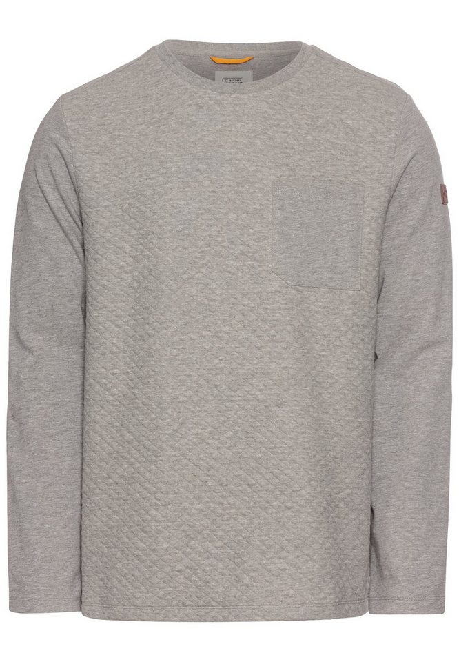 camel active Langarmshirt Langarmshirt mit Brusttasche von camel active