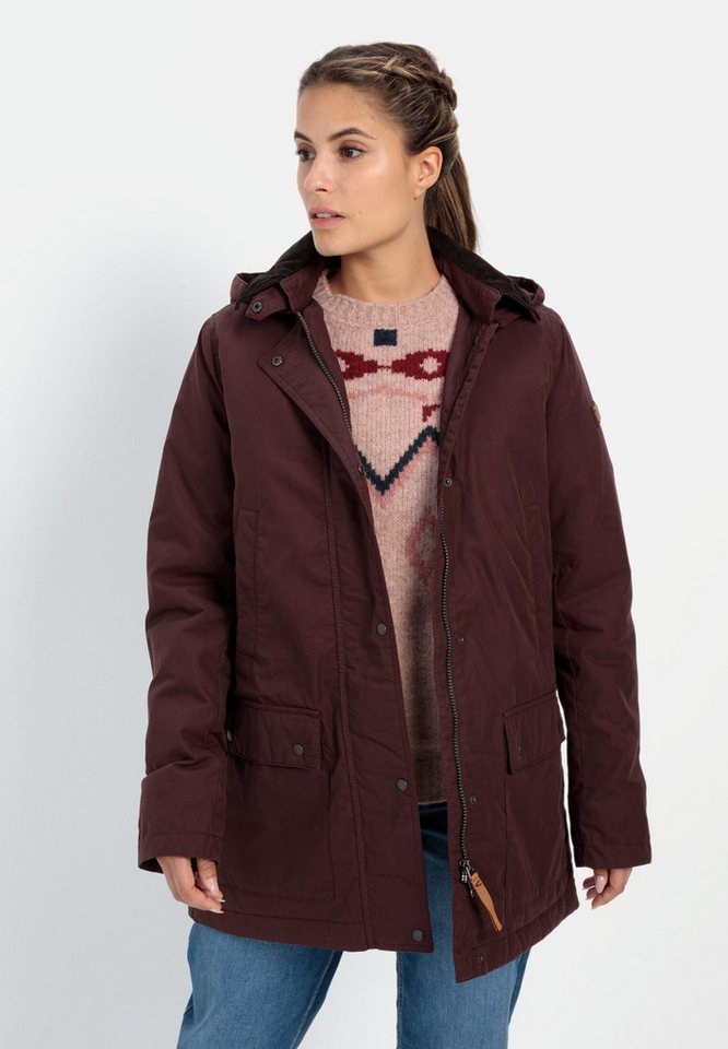 camel active Langjacke mit abnehmbarer Kapuze Langarm Kapuze von camel active