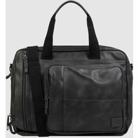 camel active Laptoptasche mit Label-Patch in Black, Größe One Size von camel active