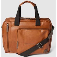 camel active Laptoptasche mit Label-Patch in Cognac, Größe One Size von camel active