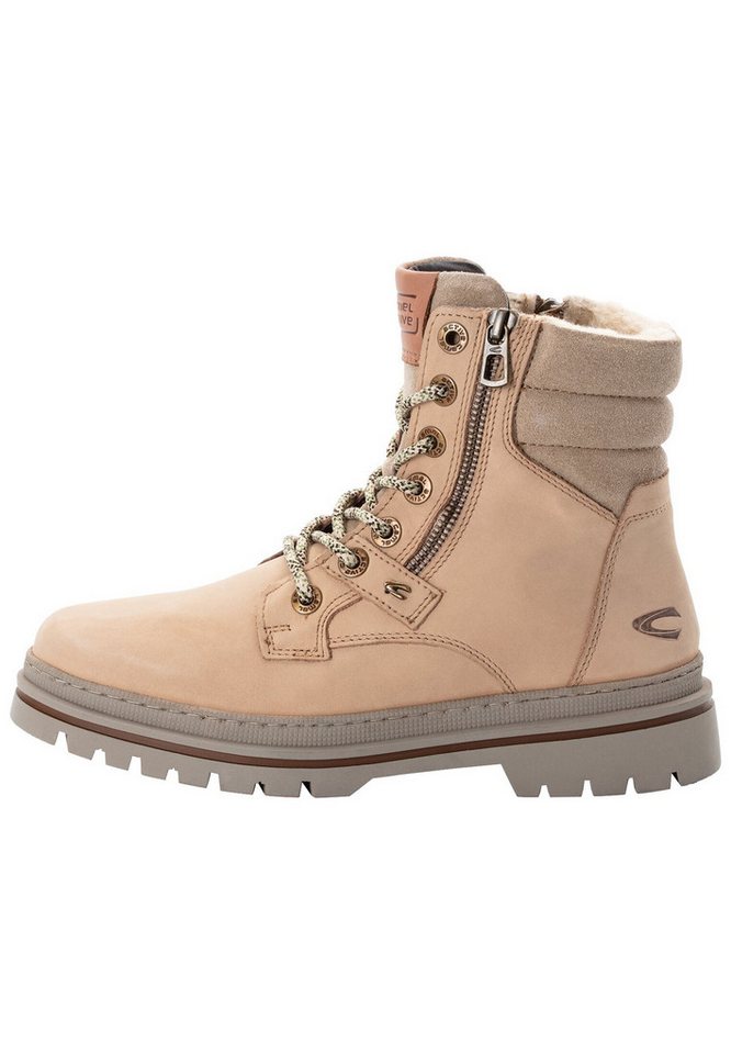 camel active Leder Boot Schnürschuh von camel active