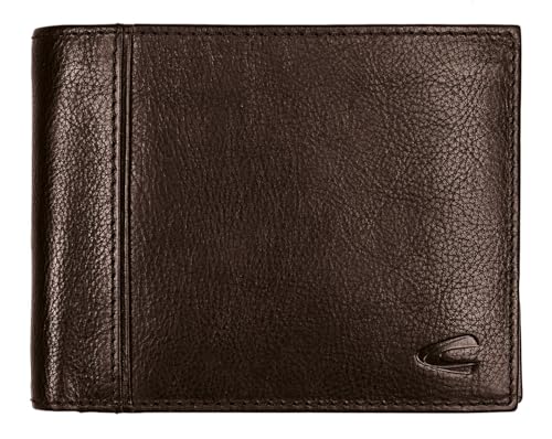 camel active Leder Geldbörse Pine Horizontal Wallet Brown Dunkelbraun von camel active