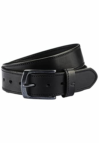 camel active Herren Gürtel Schwarz, menswear-M von camel active