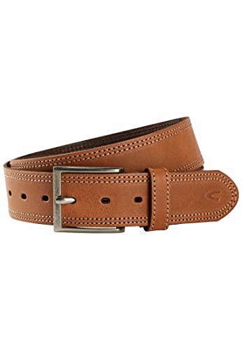 camel active Herren Gürtel aus hochwertigem Leder Hellbraun menswear-M von camel active