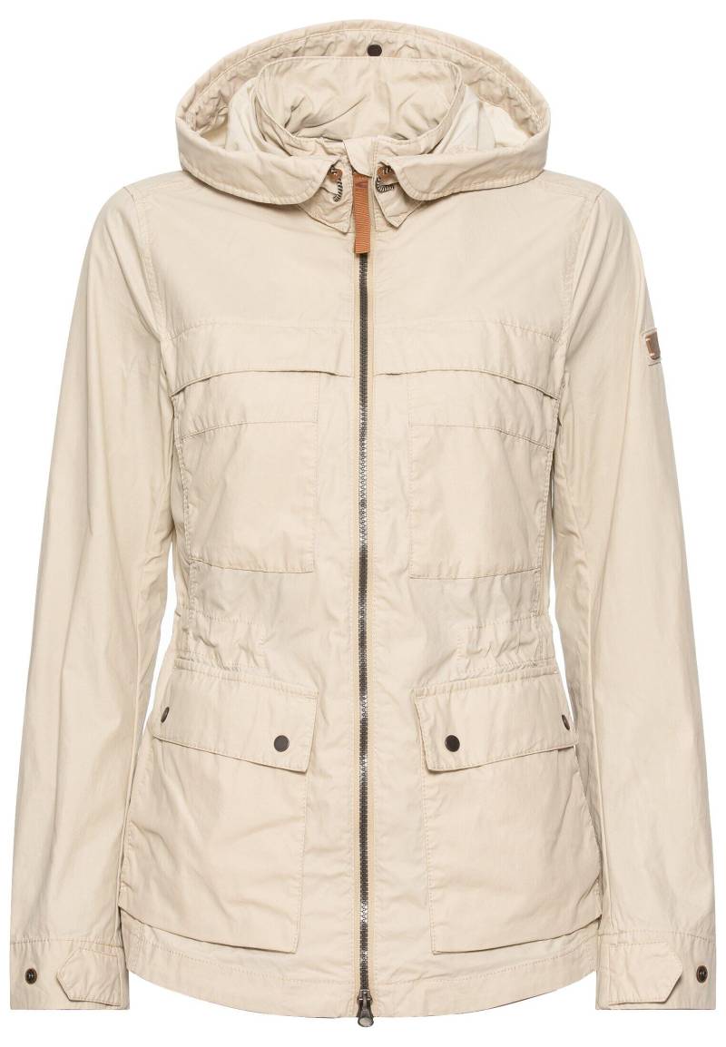 camel active - Leichte Jacke mit abnehmbarer Kapuze light sand - Gr. - 40 von camel active