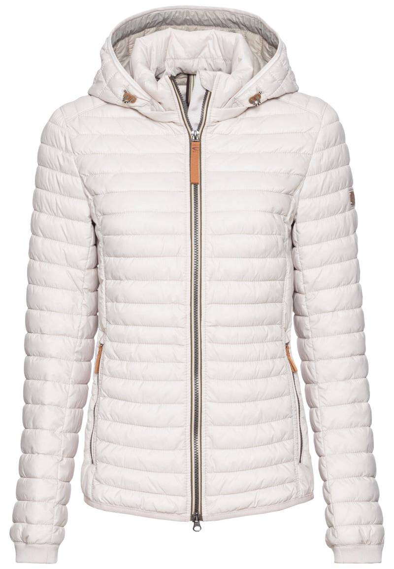 camel active - Leichte Steppjacke aus recyceltem Polyamid pearl - Gr. - 52 von camel active