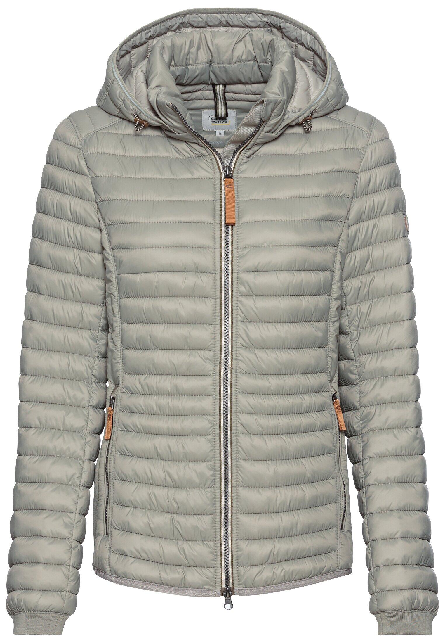 camel active - Leichte Steppjacke aus recyceltem Polyamid sage - Gr. - 48 von camel active