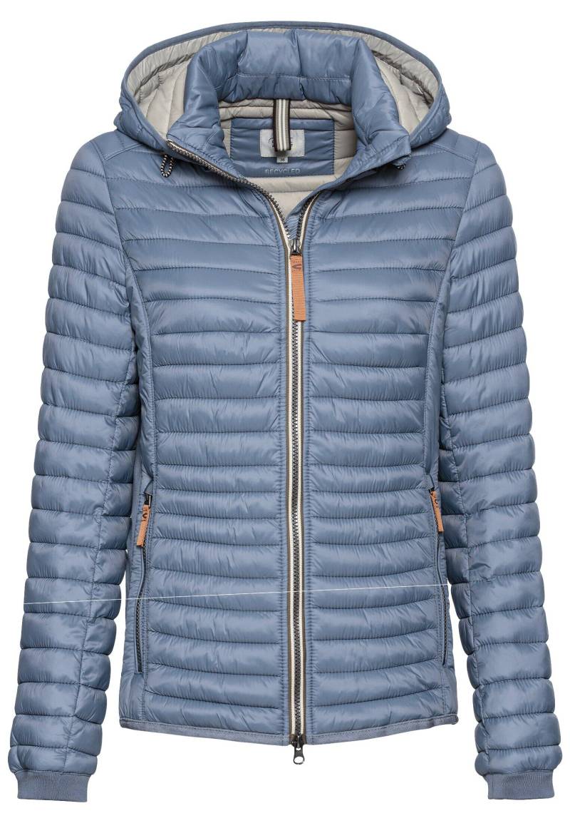 camel active - Leichte Steppjacke aus recyceltem Polyamid smoke blue - Gr. - 38 von camel active