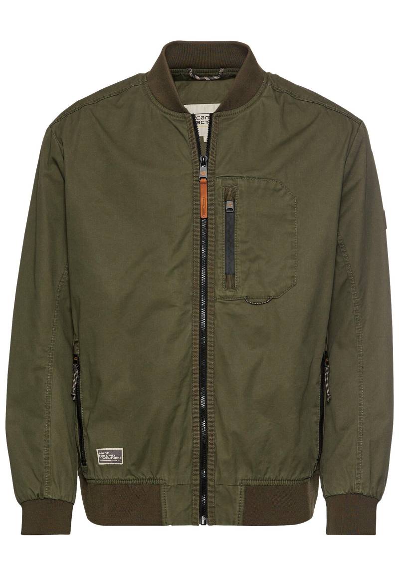 camel active - Leichter Blouson mit Stehkragen dusty khaki - Gr. - 50 von camel active