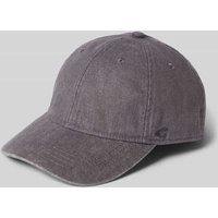 camel active Leinenbasecap mit Logo-Stitching in Marine, Größe 1 von camel active