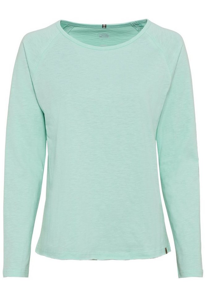 camel active Longsleeve Camel Active Damen Langarmshirt aus Organic Cotton von camel active