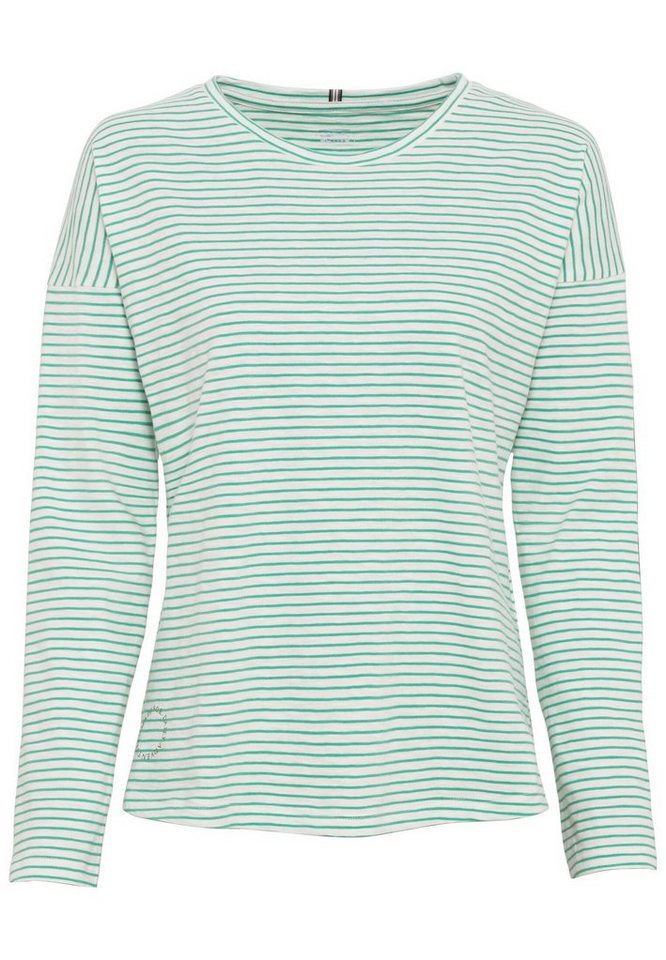 camel active Longsleeve Camel Active Damen Langarmshirt aus Organic Cotton von camel active