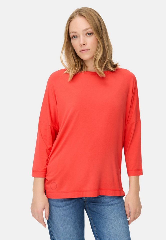 camel active Longsleeve mit Rundhalsausschnitt Dreiviertelarm Rundhals (1-tlg) von camel active