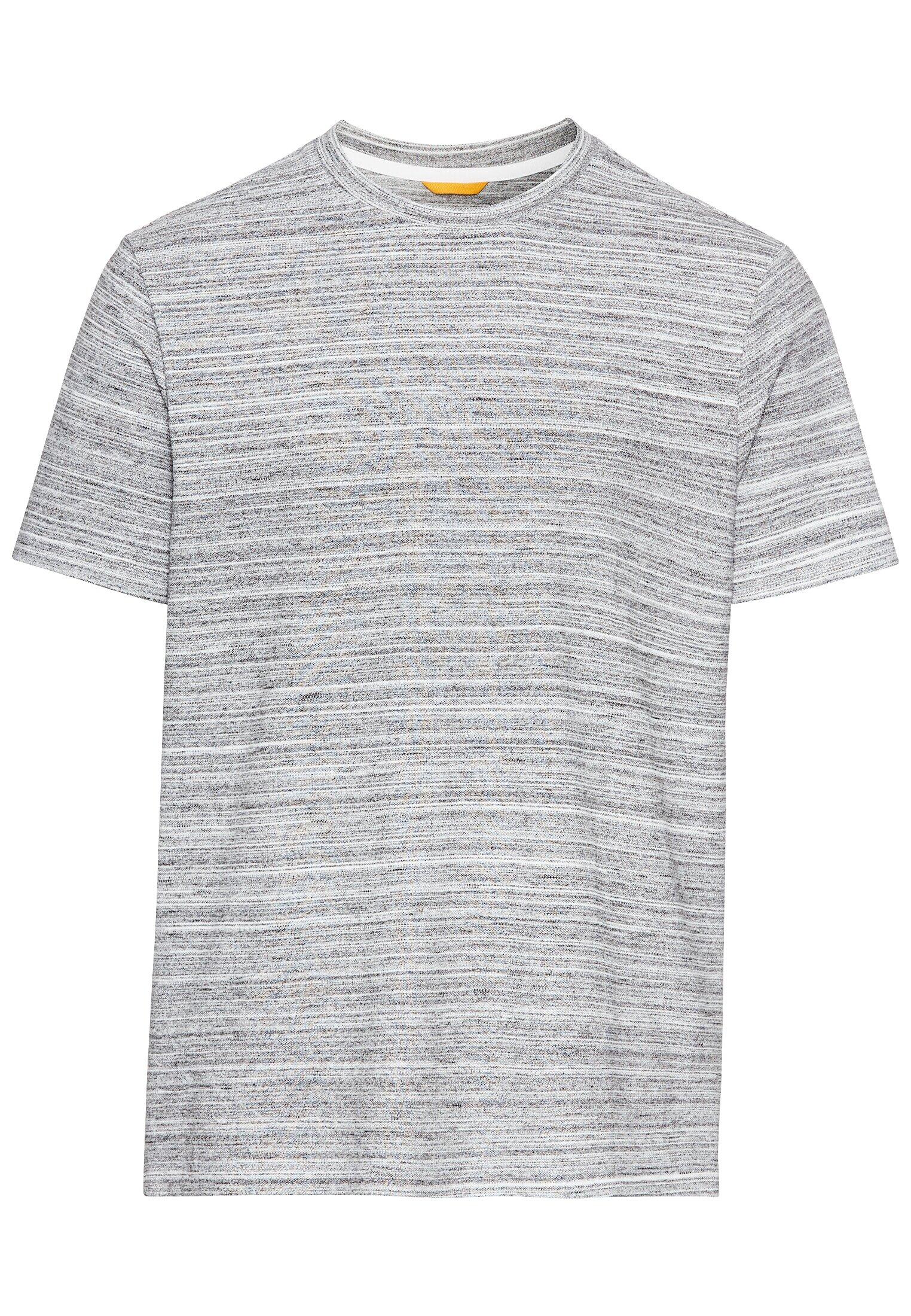 camel active - Meliertes T-Shirt mit Cooling Effekt white - Gr. - M von camel active