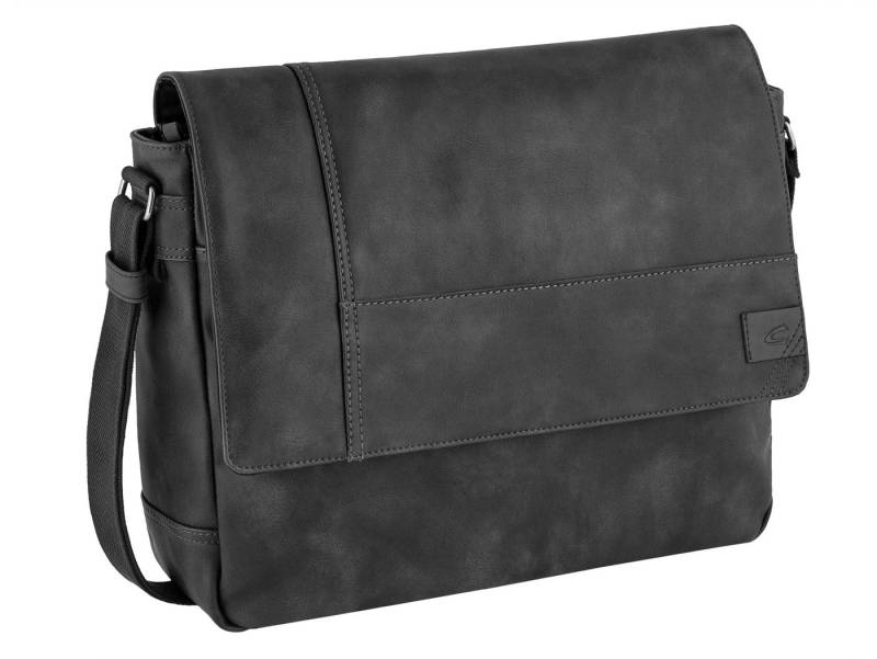 camel active Messenger Bag Laos, funktionaler Begleiter mit sportlichen Details ideal für den Alltag von camel active