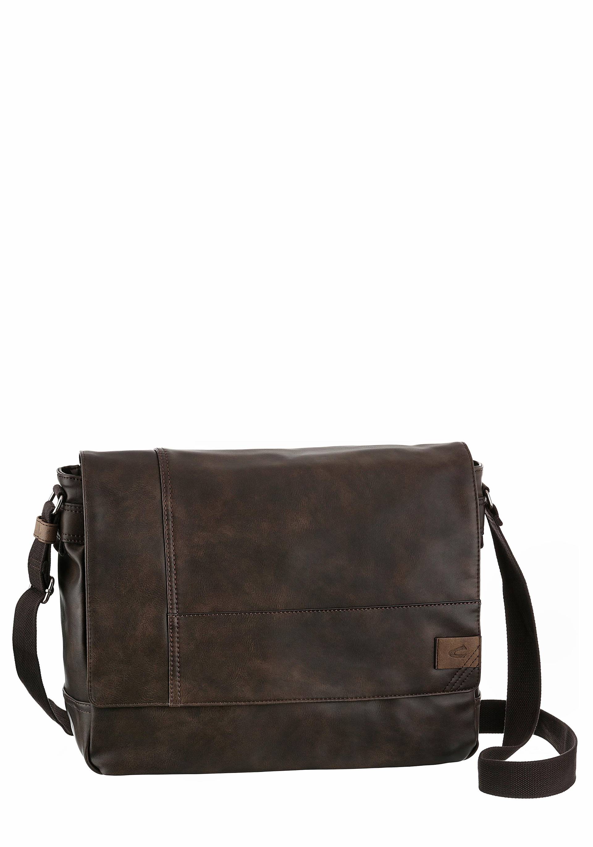camel active Messenger Bag "Laos", funktionaler Begleiter mit sportlichen Details ideal für den Alltag von camel active