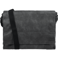 camel active Messenger Bag in Leder-Optik in Black, Größe 1 von camel active