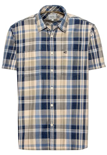 camel active Modern Fit Hemd Halbarm New Kent Kragen Karo dunkelblau Größe M camel active Modern Fit Hemd Halbarm New Kent Kragen Karo dunkelblau Größe M von camel active