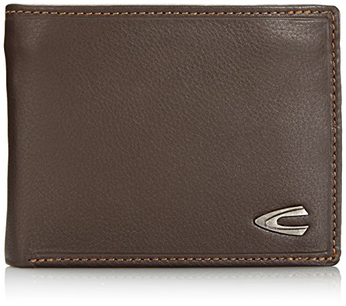 camel active Vegas Herren Geldbörse RFID Klein Querformat Leder Braun von camel active