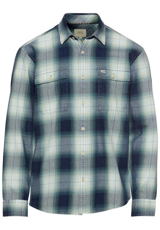 camel active Outdoorhemd Langarm FreizeitHemd für Herren (1-tlg) von camel active