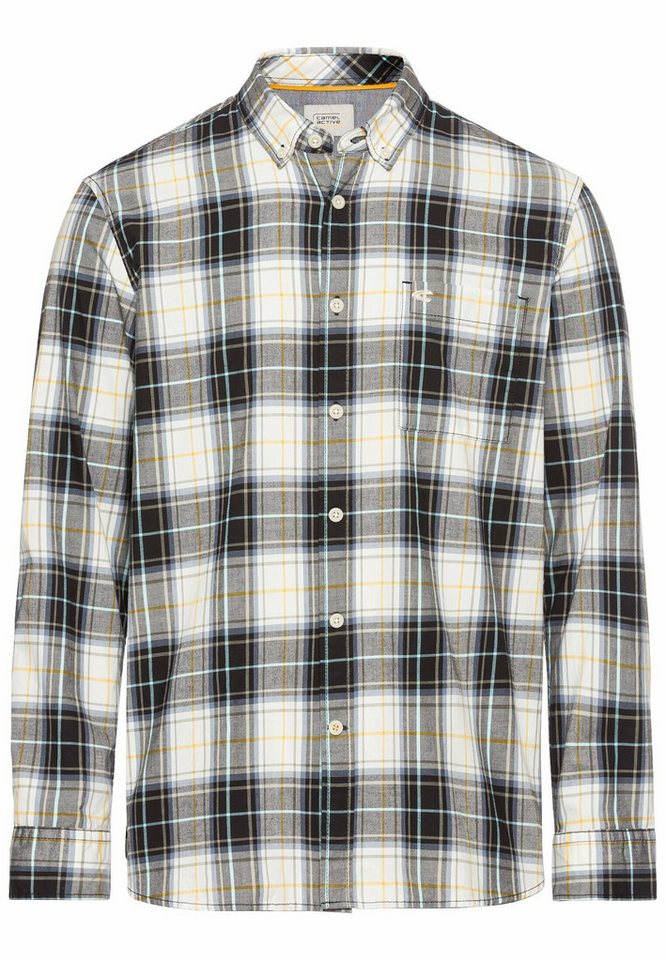 camel active Outdoorhemd Langarm FreizeitHemd für Herren (1-tlg) von camel active