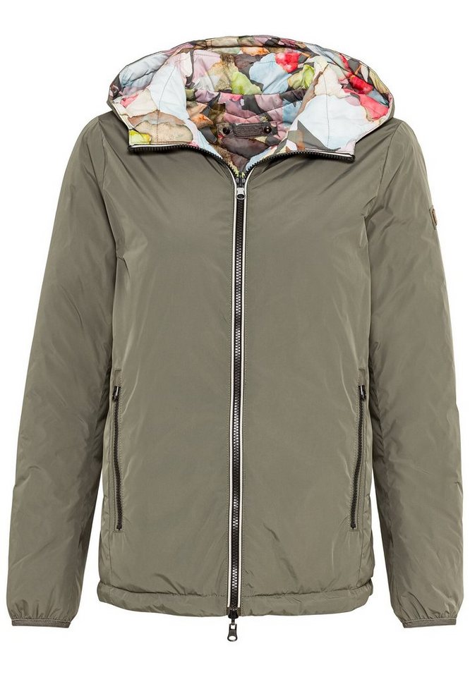 camel active Outdoorjacke Camel Active Damen Wendejacke mit Kapuze mehrfarbi von camel active