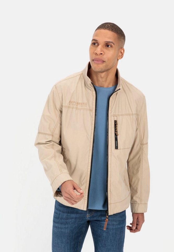 camel active Outdoorjacke aus Baumwolle im Washed Look von camel active