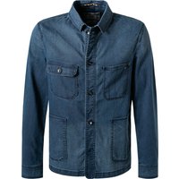 camel active Herren Overshirt blau meliert von camel active