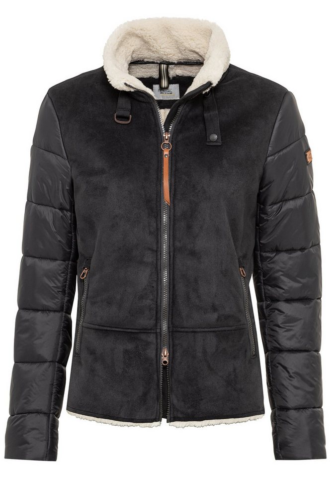 camel active Pilotenjacke Pilotenjacke aus recyeltem Polyester von camel active