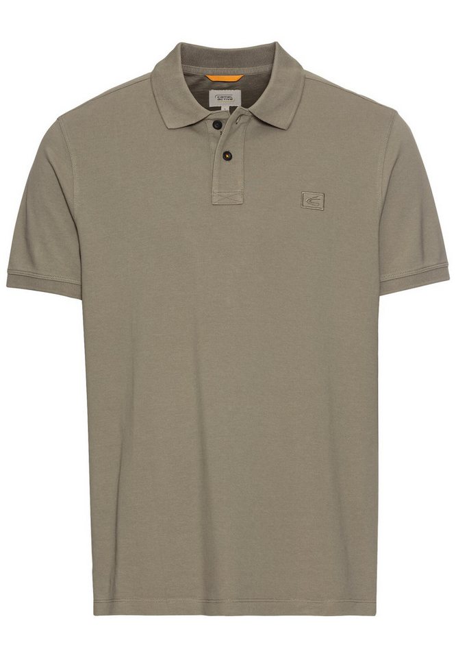 camel active Poloshirt Halbarm Poloshirt aus reiner Baumwolle von camel active